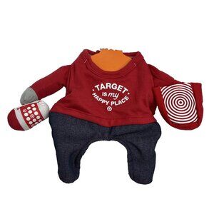 Target Unisex Dog Costume Bullseye Target Shopper Halloween Outfit Size S